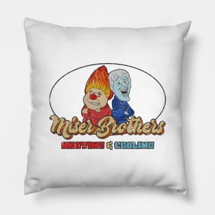 Miser Brothers Retro Pillow
