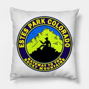 Estes Park Colorado Rocky Mountain National Park Rockies Pillow