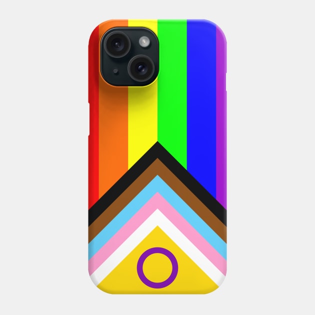 Progress Pride Flag Phone Case by tuditees