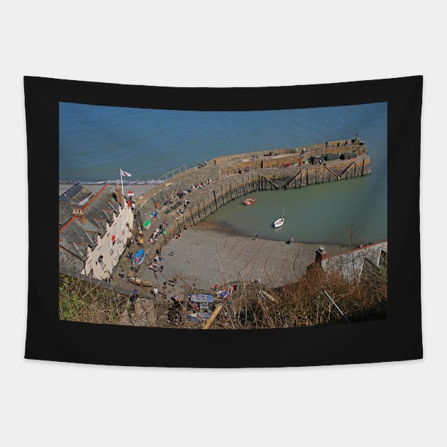 Clovelly Tapestry by RedHillDigital