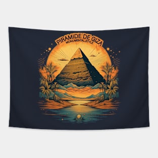 Giza Pyramid by Monumental.Style Tapestry