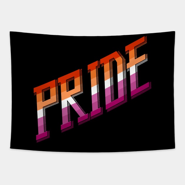 Lesbian Pride Tapestry by testamentcrux