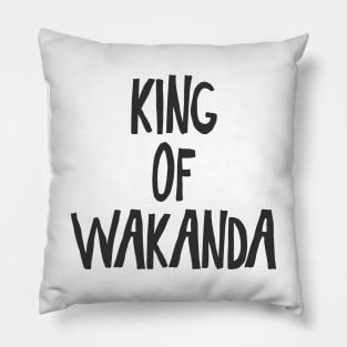 King Of Wakanda Pillow