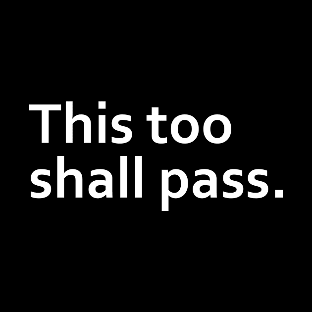 This too shall pass. by adel26