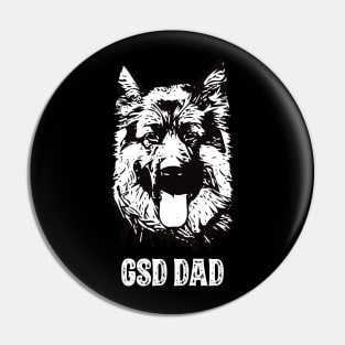 German Shepherd Dog Dad Pin