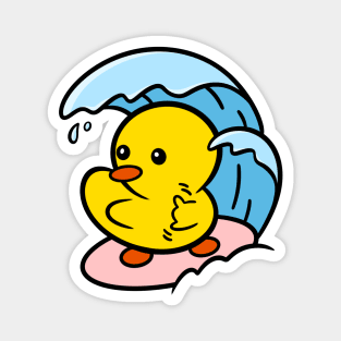 Surfer Duck Magnet