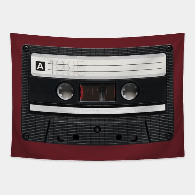 1985 Mix Tape Tapestry by Retrofloto