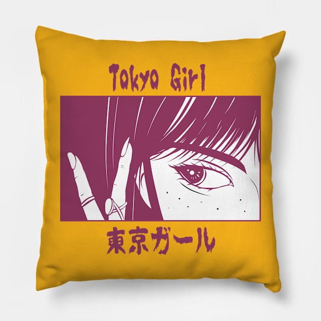 Anime 16 Pillow by Verboten