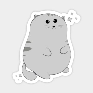 cute fat kitten Magnet