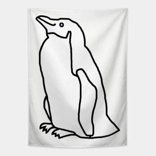 White Penguin Tapestry