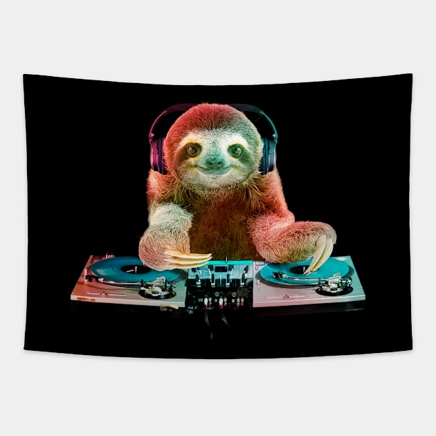 DJ SLOHIFY Tapestry by ALFBOCREATIVE