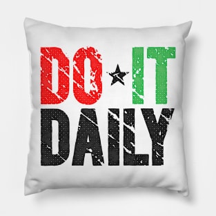 Do It Daily Washed Out Pillow