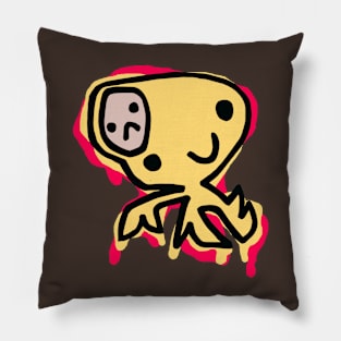 Sad Happy Guy Pillow