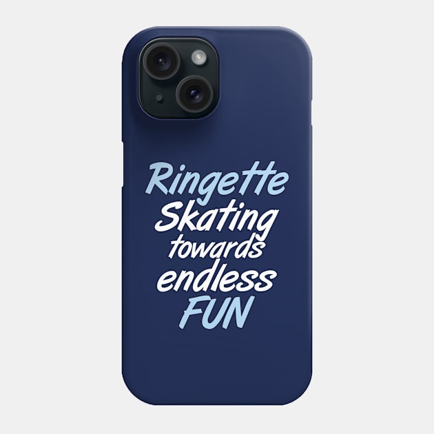 Ringette: Skating towards endless fun Phone Case by DacDibac