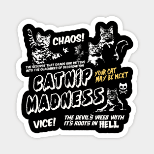 Catnip Madness Magnet