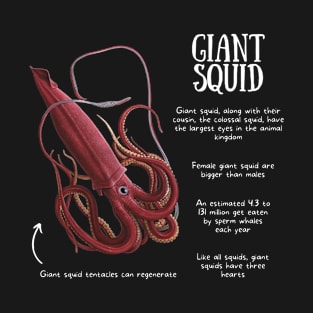 Animal Facts - Giant Squid T-Shirt