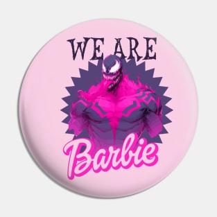 We are Barbie | Barbie x Oppenheimer | Barbenheimer parody Pin