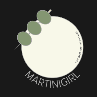 MARTINI GIRL pocket image T-Shirt