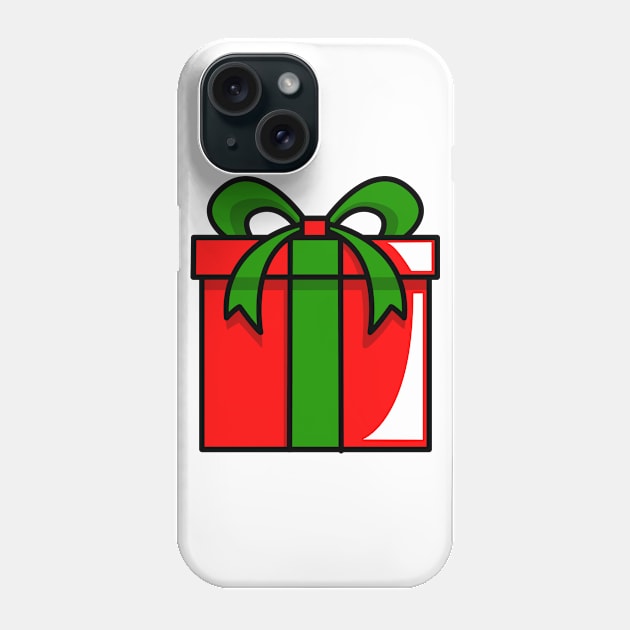 Christmas Present Phone Case by Tee Love Co. 