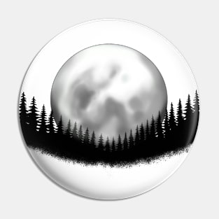 FOREST MOON Pin