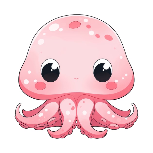 Pink Squid by SundayDonuts