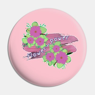 Flower Power Pin