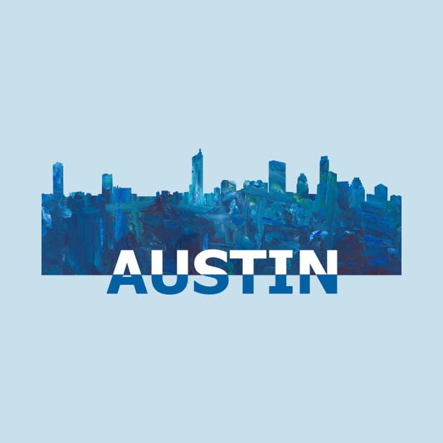 Austin Skyline by artshop77