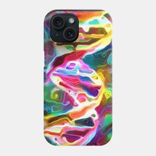 DNA Strand Artwork Phone Case