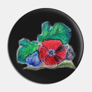 Figa z Makiem: Fig and Poppy Pin