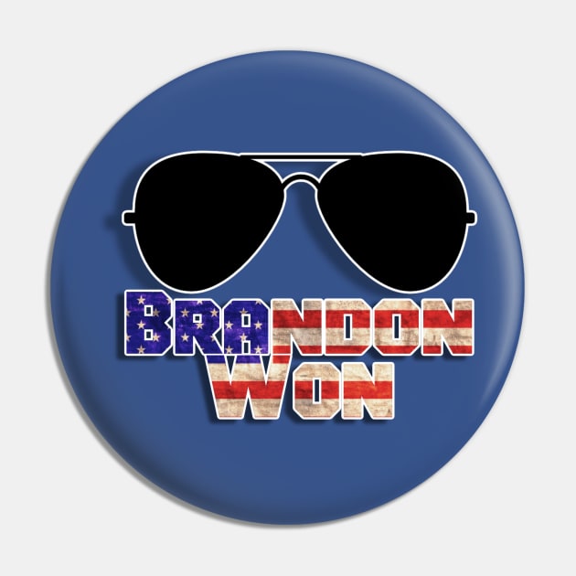 Brandon Won Pin by EnchantedTikiTees