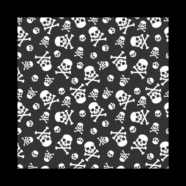 Skull Pattern by aquariart