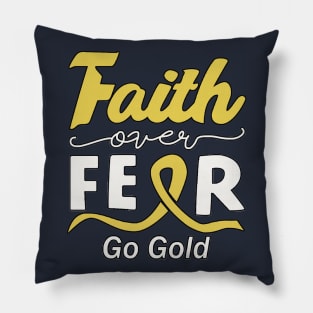 Faith over Fear Pillow