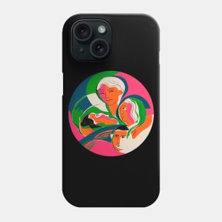 Fictional character faces Phone Case