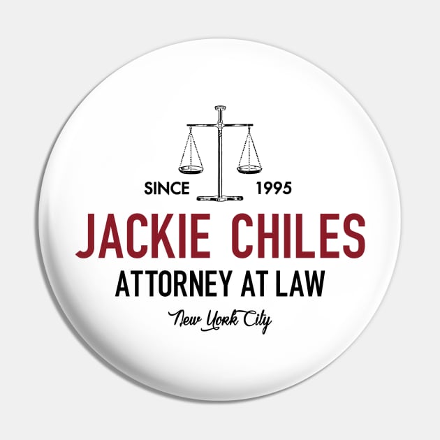 Jackie Chiles Lawfirm Pin by artnessbyjustinbrown