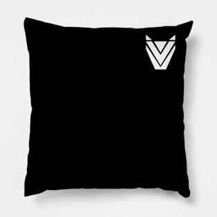 Geometric Wolf Pillow