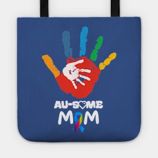 AWESOME AUTISM MOM Tote