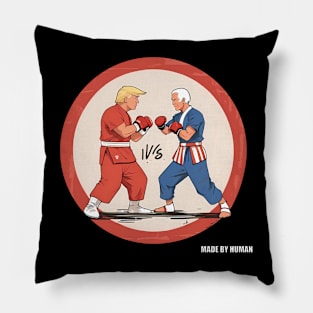 Trump vs Biden Political Fight For America's Freedom Pillow