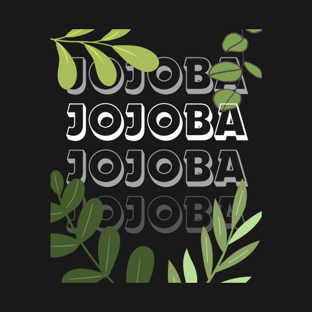 Jojoba leaf design by Gartenideen