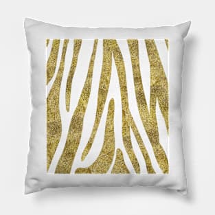 Golden Stripes Pillow