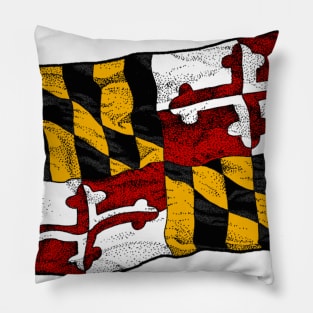 Maryland Flag Pillow