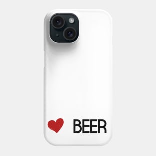 i love beer Phone Case