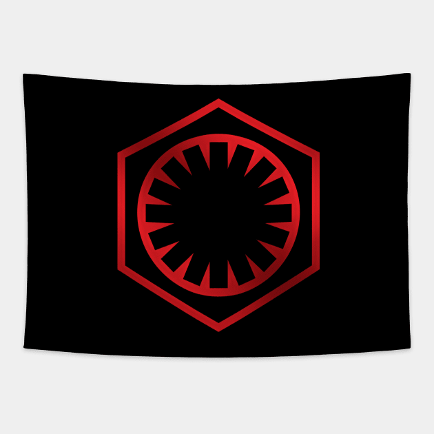 The First Order/New Imperial Logo - Red Tapestry by fotofixer72