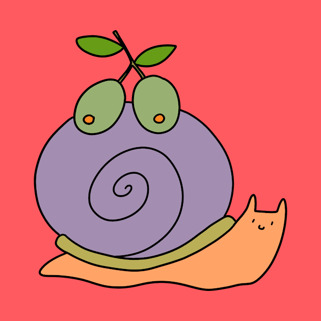 Olive Snail by saradaboru