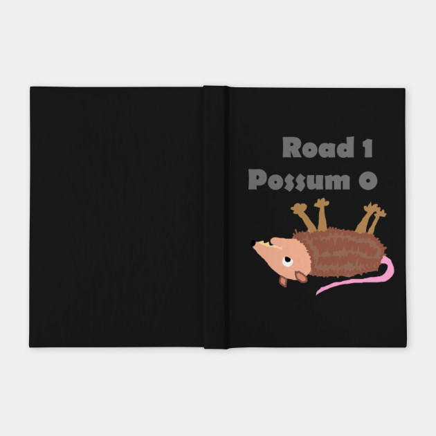 Funny Dead Possum Cartoon Possum Notebook Teepublic The most common cartoon possum material is paper. teepublic