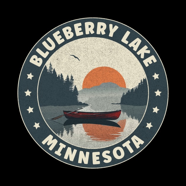 Blueberry Lake Minnesota Sunset by turtlestart