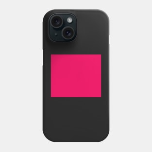 Shocking pink - solid. Phone Case