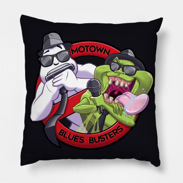 MBB Logo Redux Pillow by MotownBluesBusters