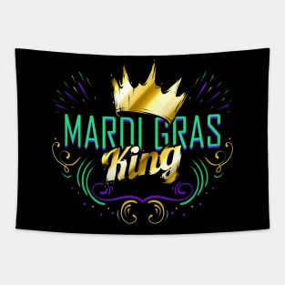 Logo King of Mardi Gras Tapestry