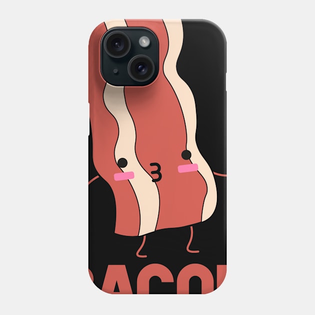 Bacon and Egg Matching Couple Shirt Phone Case by SusurrationStudio