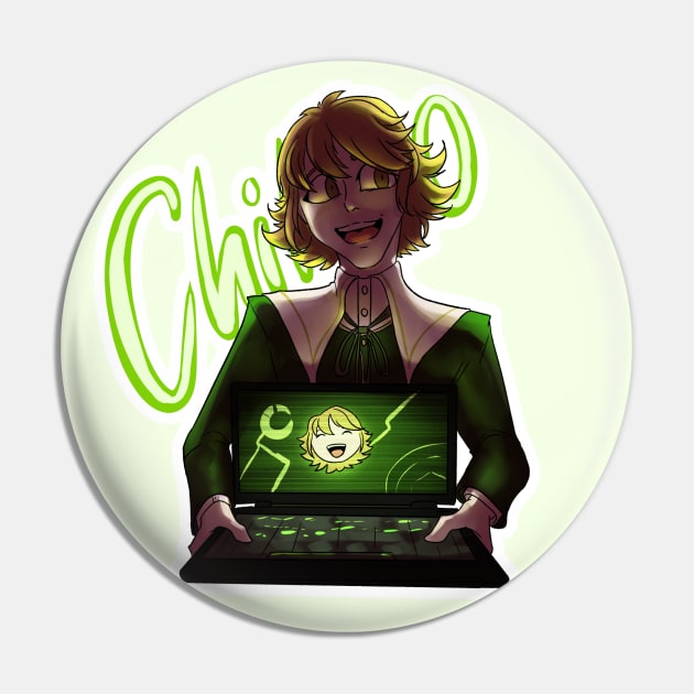 Neons of Class-78: Chihiro Fujisaki Pin by S0urbetDesigns